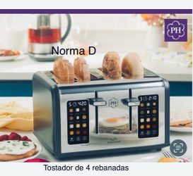 Tostador de 4 rebanadas nuevo en su caja 🌺 princess house 🌺
