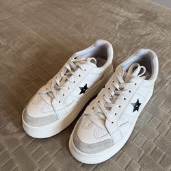 Christian Dior White Star Detail Sneakers women 7us authentic