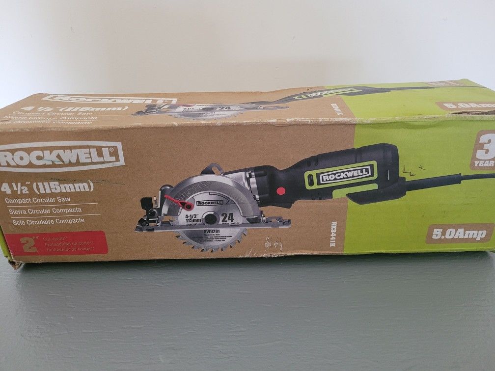 Rockwell Compact Circular Saw/pending