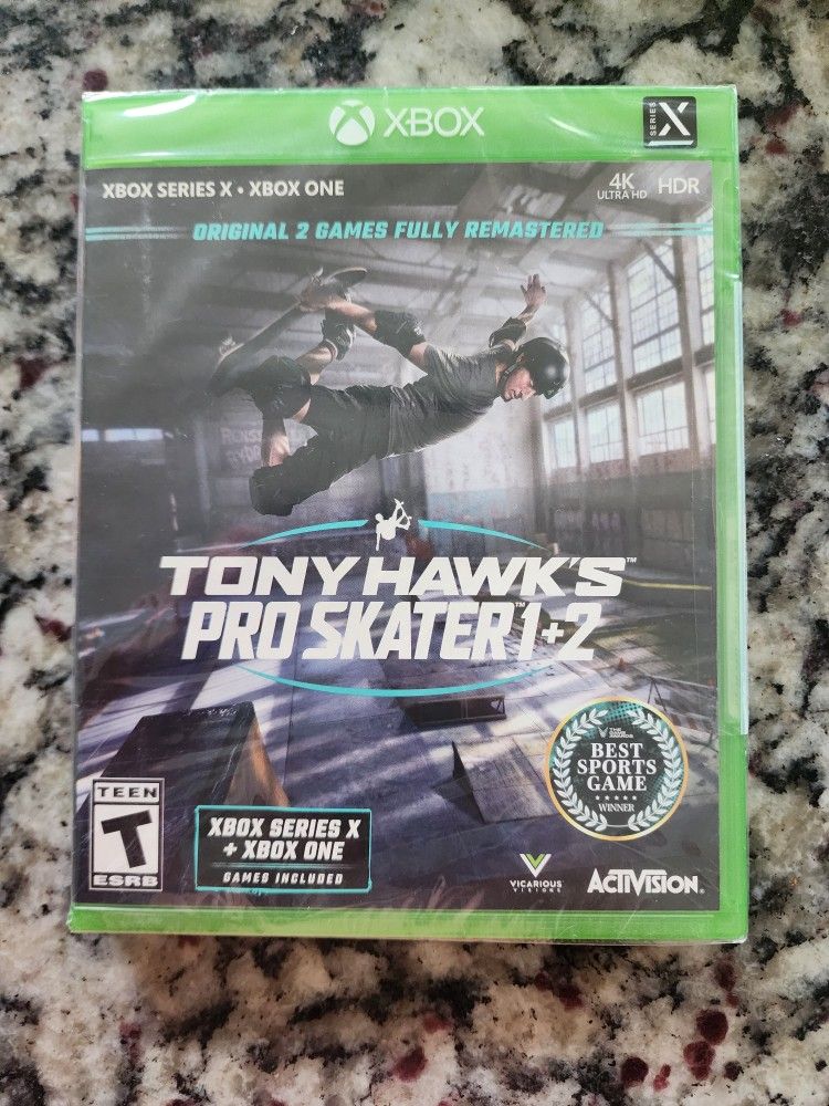 Tony Hawk Pro Skater 1 + 2 XBOX ONE and Series X