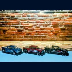 2023-2024 Hot Wheels Ford F-150 Lightning Custom (Lot of 3) Loose