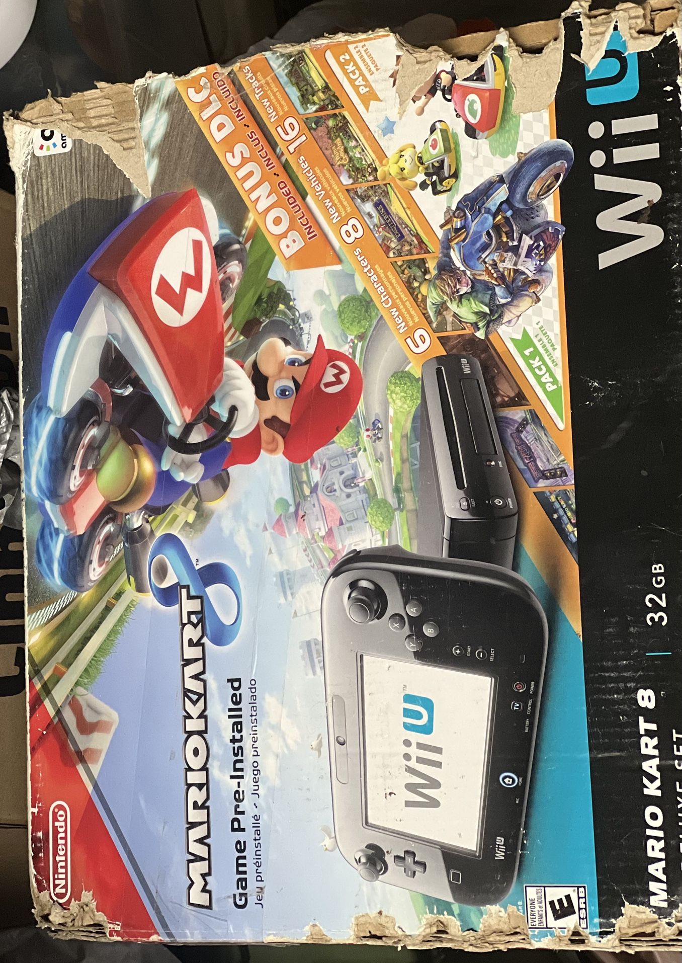Wii U Mario kart 8 Edition Working But For Parts