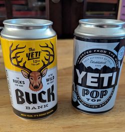 Yeti bank cans