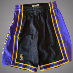 Mens Mitchell & Ness NBA Reload Swingman Short Lakers 1996 With Tags SIZE M