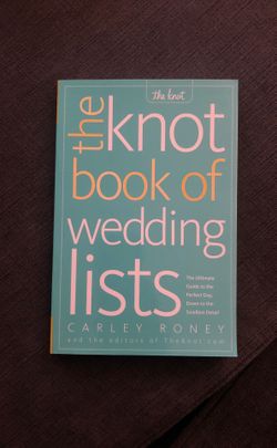The knot wedding book