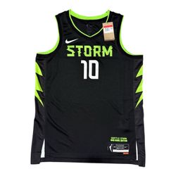 Sue Bird Seattle Storm Size Large 2024 Rebel Edition Nike WNBA Victory Jersey