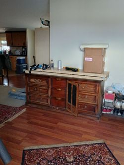 Antique Long Dresser