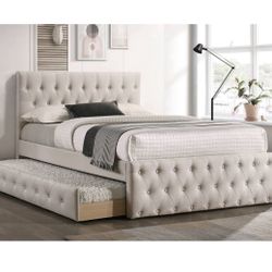 Full Bed And Twin Trundle Not Including Mattress 