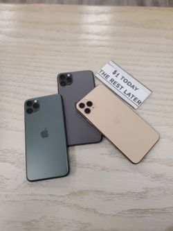 💥BLACK FRIDAY SALE - Massive Deal – Apple iPhone 11 Pro Max (Pre-Owned) Now Only $219 or $1 Down! 80% Off + Peace-of-Mind Warranty