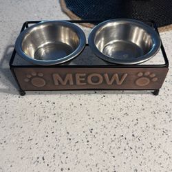 Cat Food Bowl 