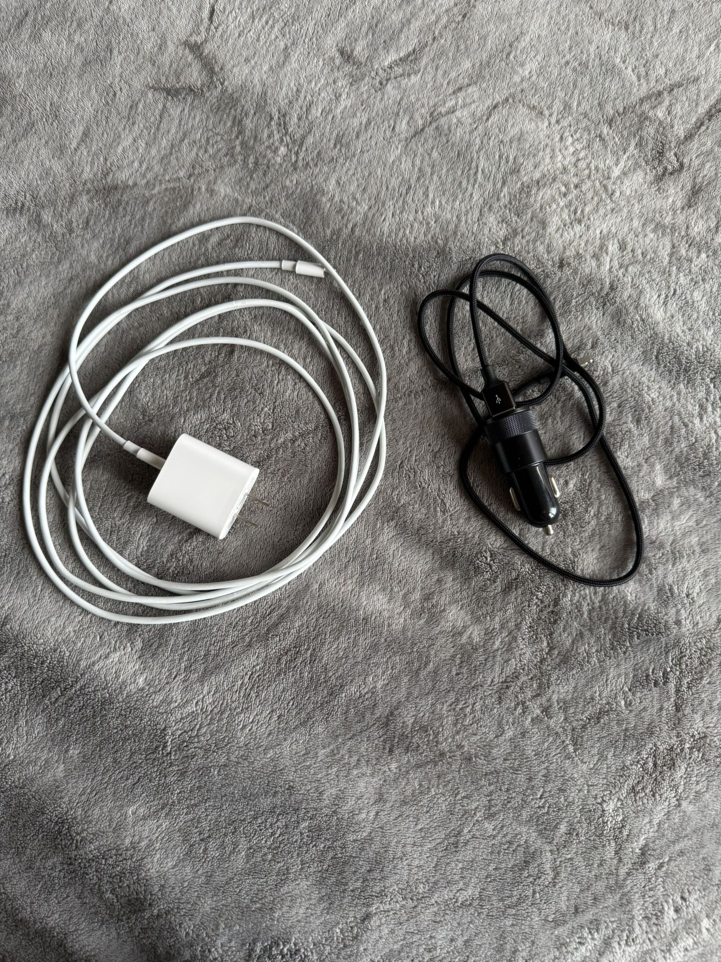 Multi Compatible iPhone 11-14, 10 Ft Wall Charger AND Car Charger