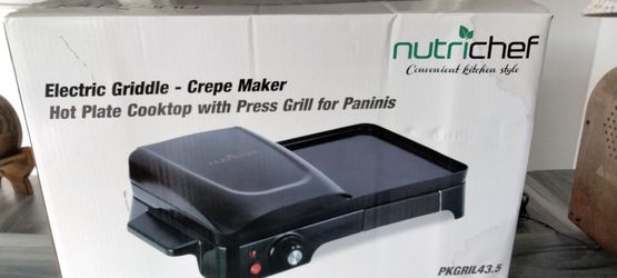 Nutrichef electric griddle