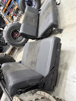 Fold up couch for trailer or van