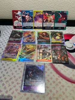 OP17 Alt Art, SR, Leader, and Don Cards