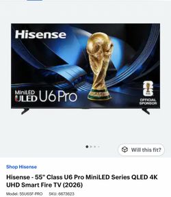 Hisense 55 inch U6