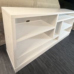 White Twin Star Home 68″ Media Console / TV Stand – Fits TVs Up to 80″