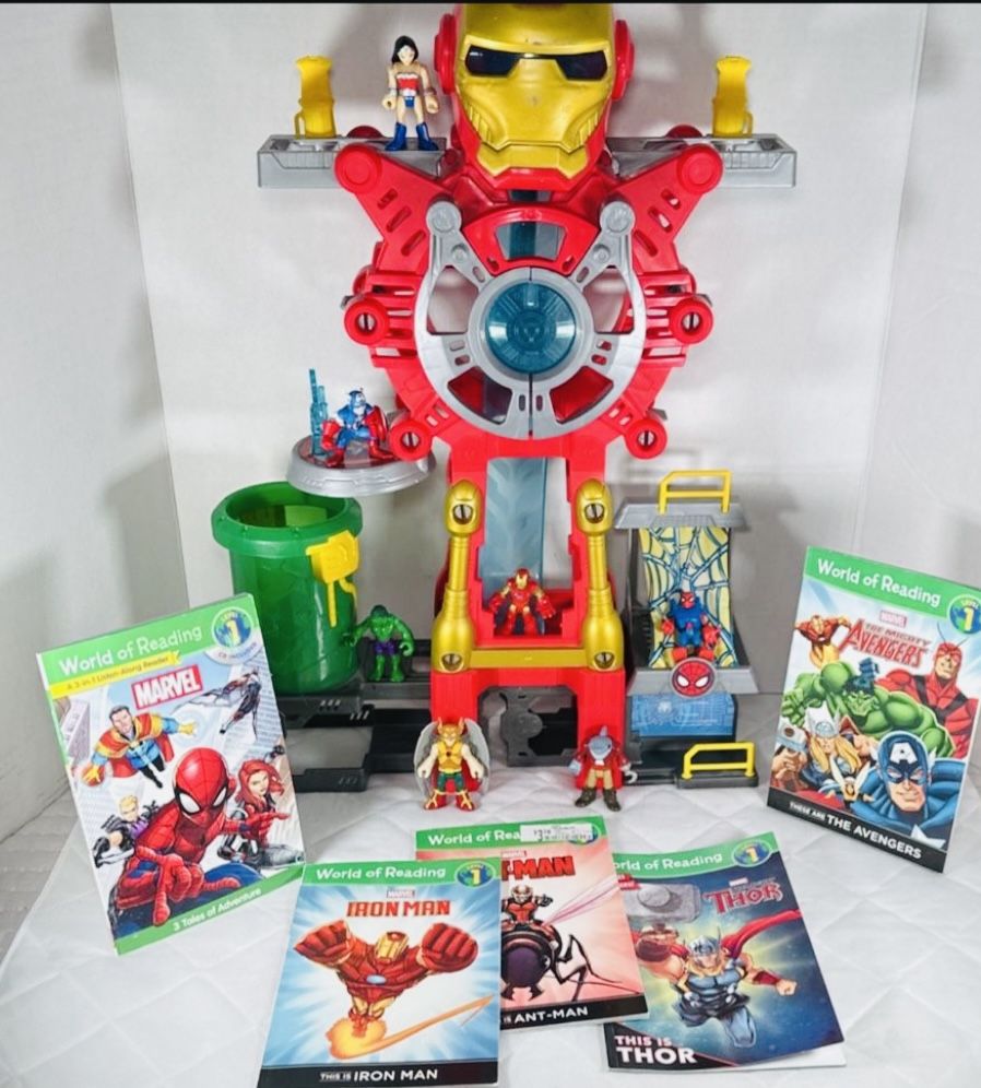 Marvel Ironman Headquarters Imaginext