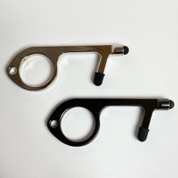 Set of Touchless Door Opening Keys with Stylus Ends