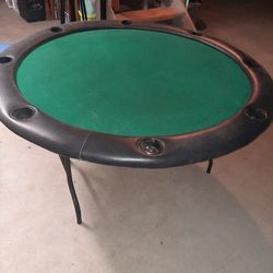 8 Person Poker Table