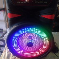 💙👌 Bocinas Bluetooth ⏩💟 Micrófono 🔥 Luces LED 💙 Nuevas Recargables 💜