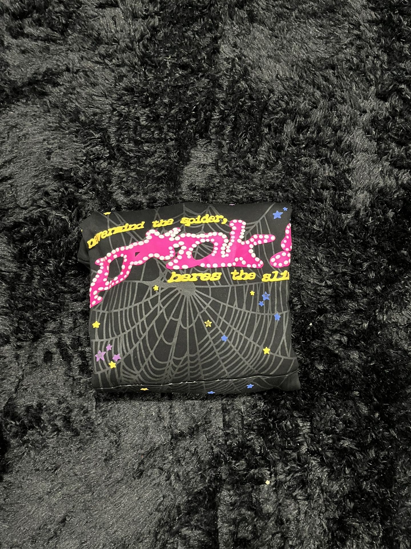 Black n Pink spider hoodie