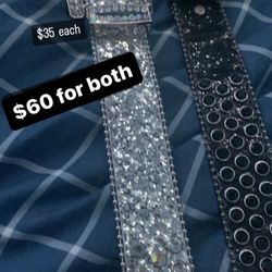 Bb Belts Rhinestone 