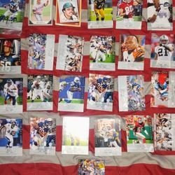 Football And Baseball Trading Cards