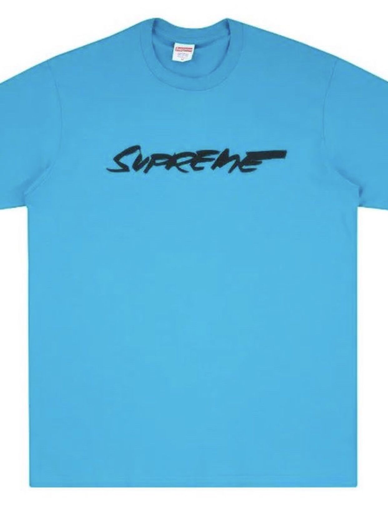 BRAND NEW FUTURA SUPREME TEE SHIRT BLUE SIZE MEDIUM