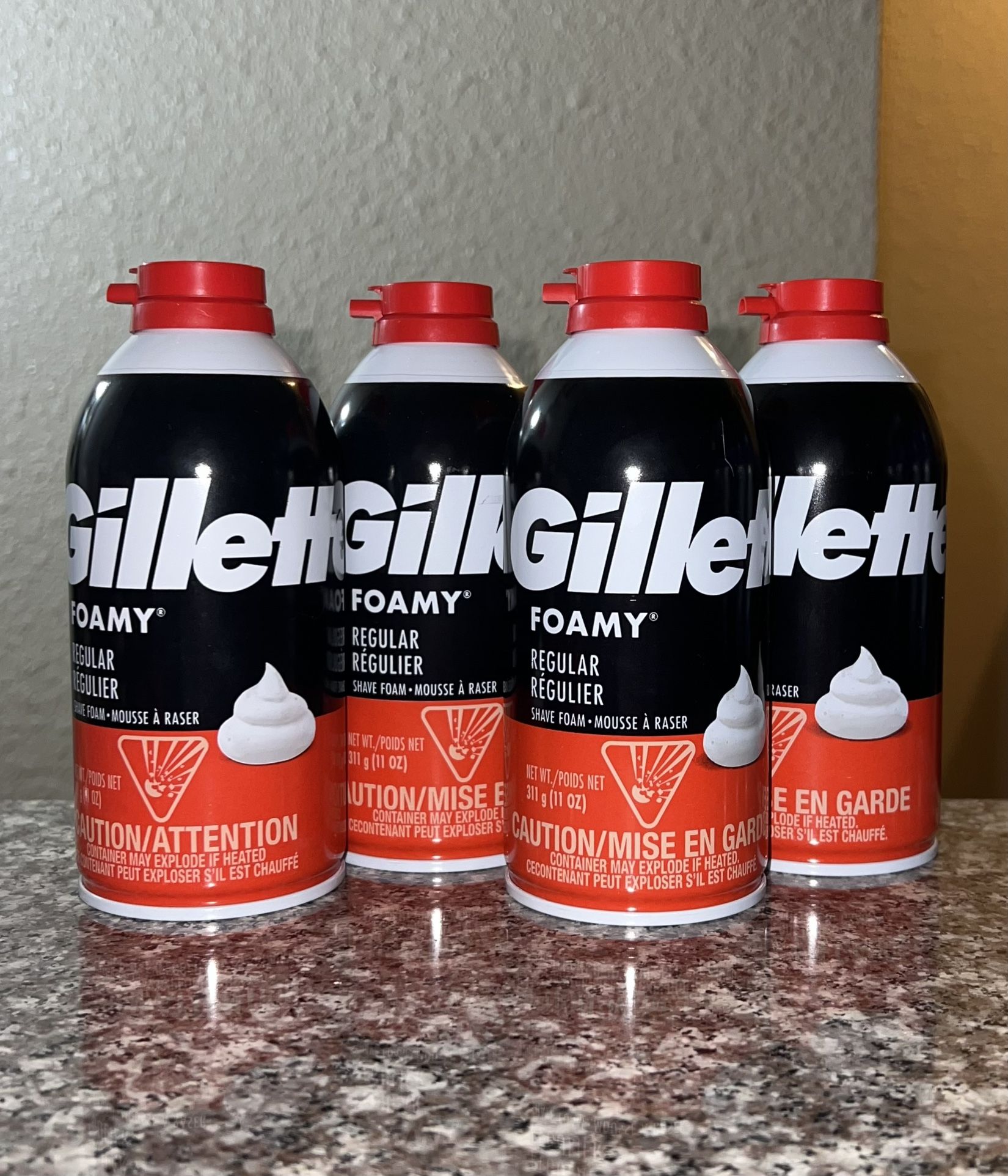 Gillette Foamy Regular Shave Foam Set