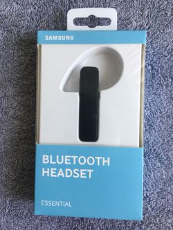 genezen Pessimist Voorgevoel Original Samsung Bluetooth Headset EQ-MG920 Wireless Bluetooth Essential  Black.- for Sale in North Miami, FL - OfferUp