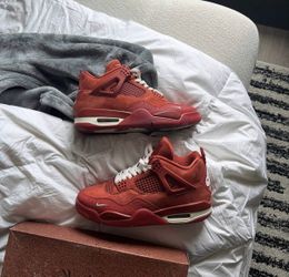 Size 8.5 brick Jordan 4
