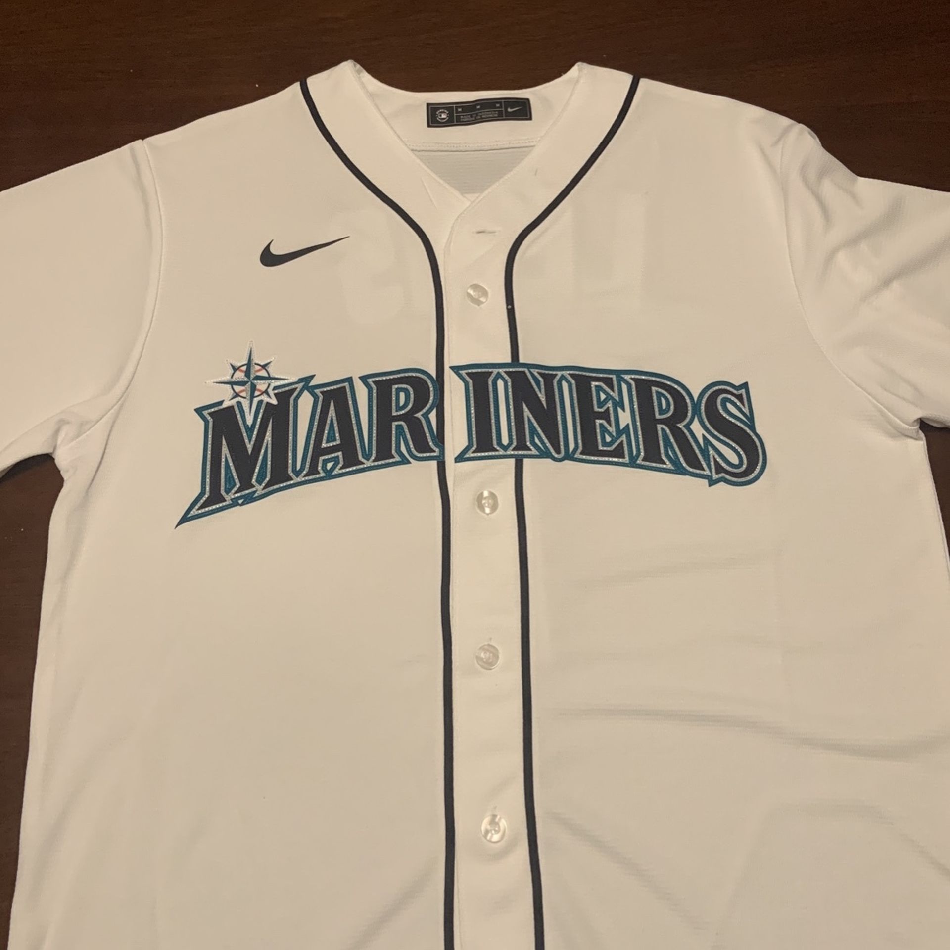 Brand New Kyle Lewis Home Mariners Nike Jersey