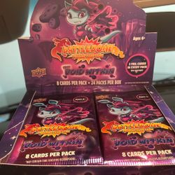 Battle dome trading cards full box