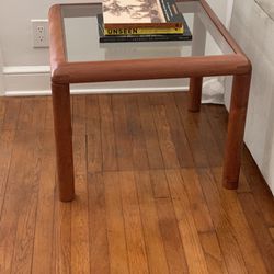 Mid Century D-Scan Side Table