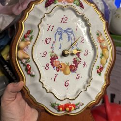 Fine Porcelain Clock
