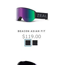 Zeal Goggles 