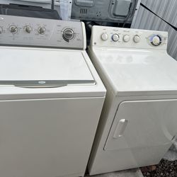 GE And Whirlpool Laundry Washer And Dryer 