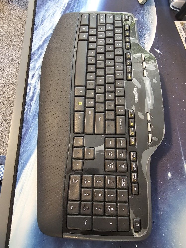 Logitech MK 710 Full-Size Wireless Keyboard And Mouse Bundle