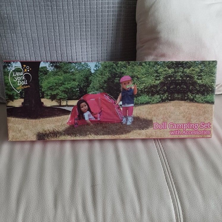 Doll Camping Set with Accessories