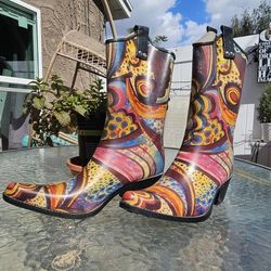 Cowboy Rain Boots By NOMAD Size 10 Womens