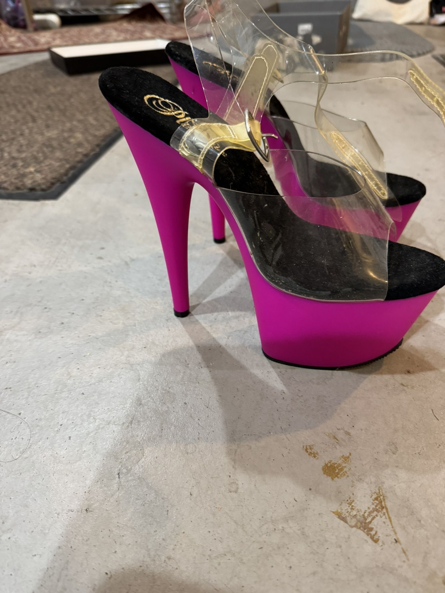Sexy Hot Pink High Heels