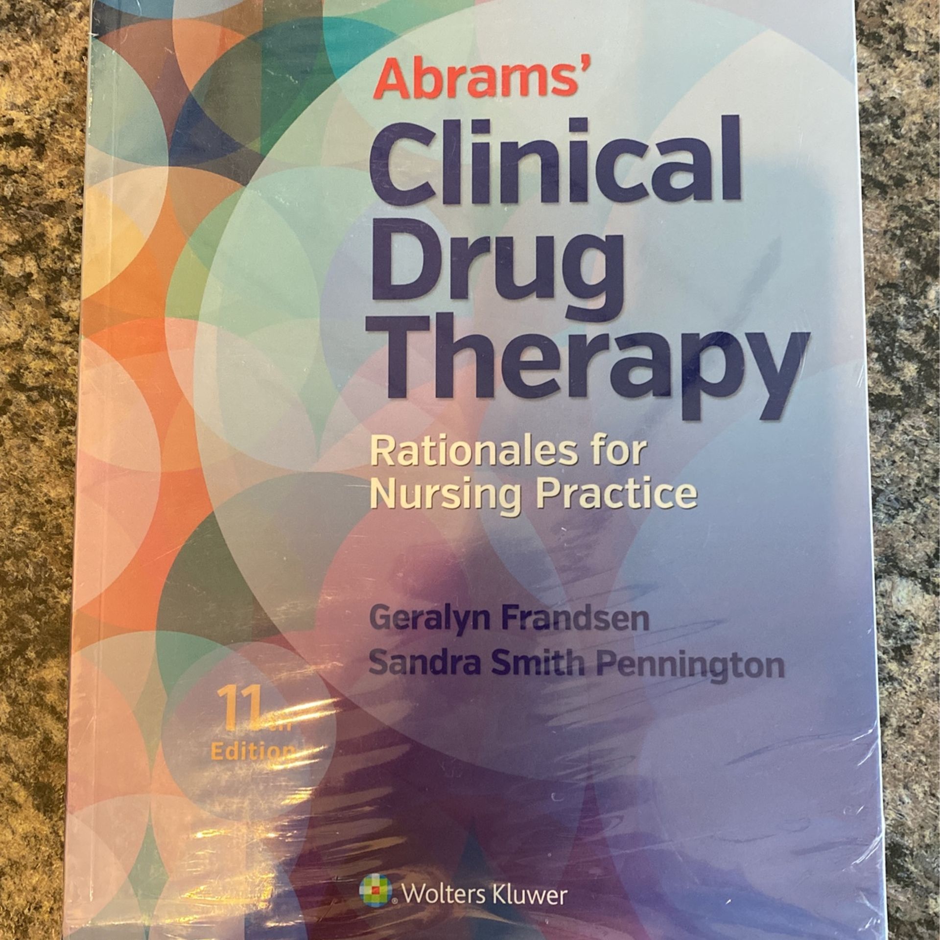 Abrams clinical Drug Therapy Book For Nur187