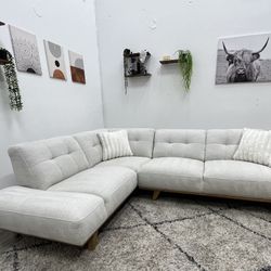 Modern Sectional Couch - Free Delivery 