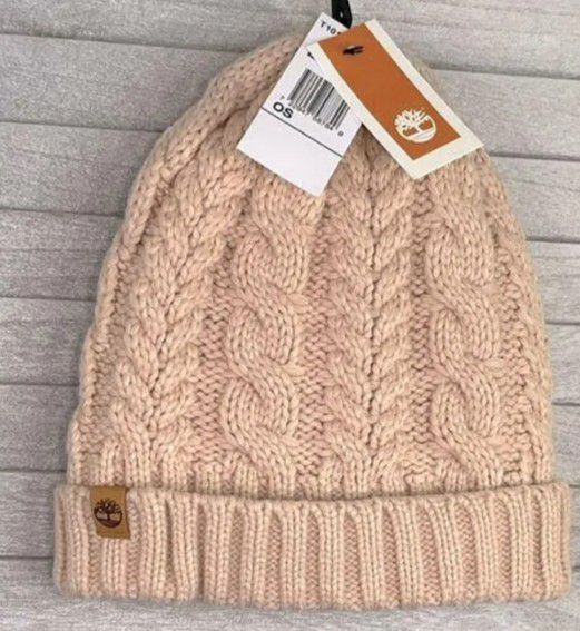 Timberland Ladies Cable Knit Cuff Beanie 