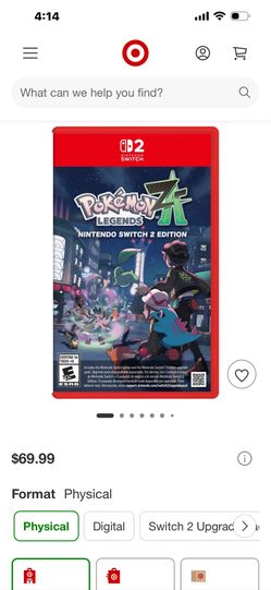 Pokémon Legends: Z-A - Nintendo Switch 2 Edition