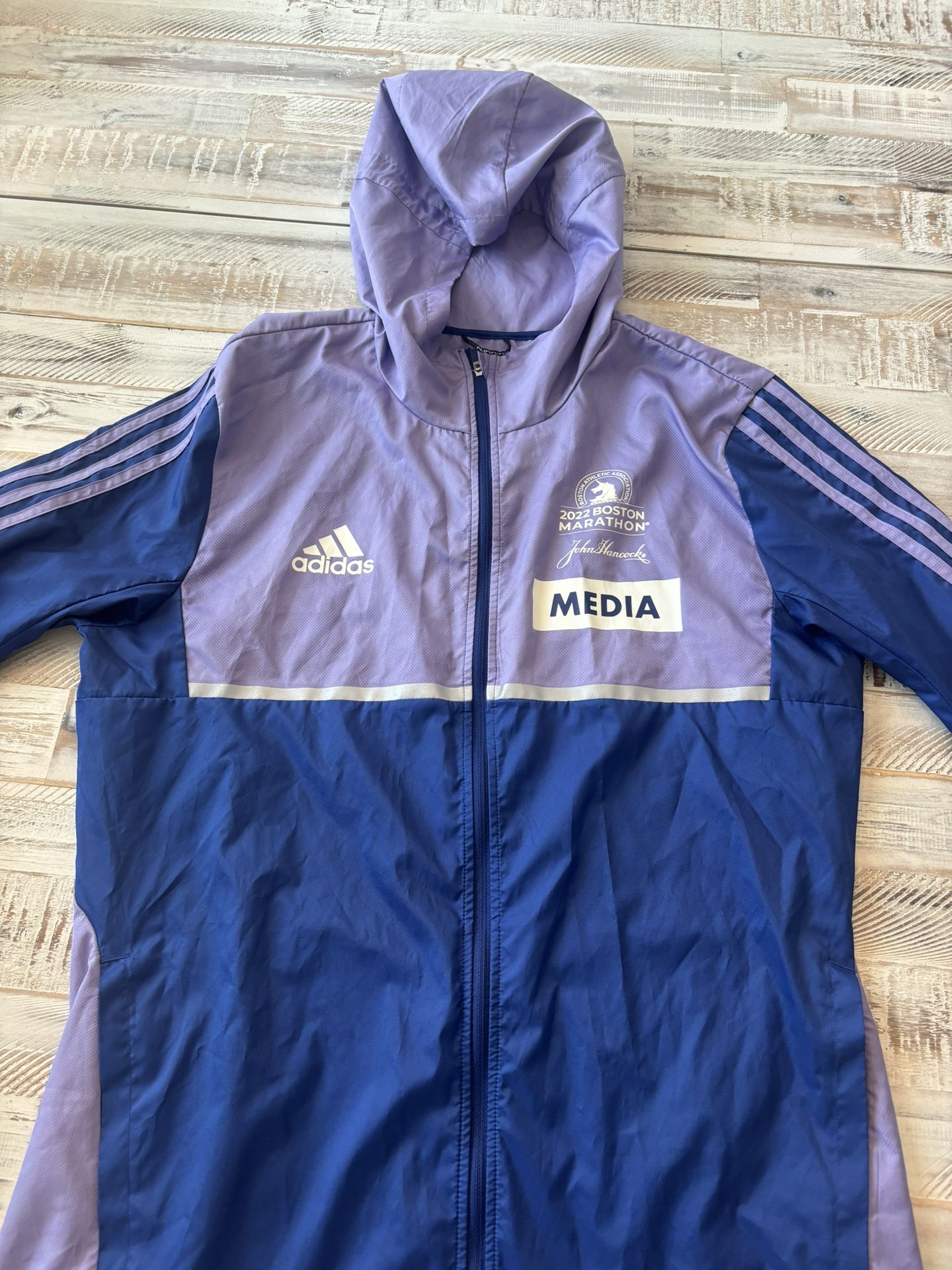 Adidas Boston Marathon Windbreaker M – Media Edition