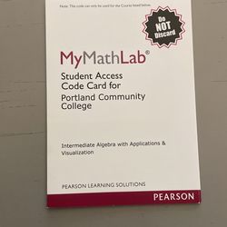 Mymathlab Access Kit Code