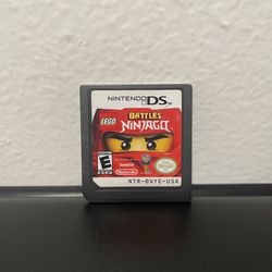 LEGO Battles Ninjago Nintendo DS Video Game 2011 NDS
