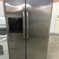 Stainless Side By Side Refrigerator 