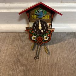 Miniature Wind Up Cuckoo Clock